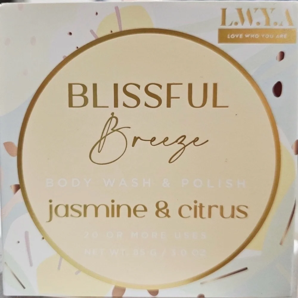 L.W.Y.A. Blissfull Breeze Body Wash & Polish - Jasmine & Citrus 🍊 🍋‍🟩